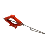 Kit Cric Ciseaux 1T Levage 85mm-330mm pour Urgence Routière YLS09