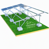 Système de station solaire photovoltaïque au sol YZ Factory Direct 1 MW avec panneaux solaires photovoltaïques, support au sol AL6005-T5/SUS304, garantie 25 ans