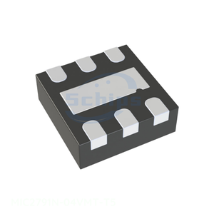 Composants électroniques IC MIC2791N-04VMT-T5, gestion de l'alimentation (PMIC), 6 UFDFN, circuit intégré à plaquettes exposées, SUPERVISOR 1 CANAL 6TDFN, en stock - Product Image 1