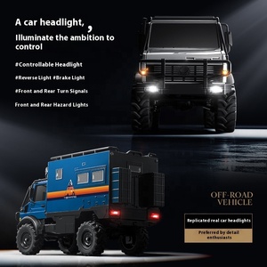 2025 Mới 1/18 Mn333 RC Xe 4X4 Unimog Điện 2.4G Off-Road Đá Crawler Cho Trẻ Em Người Lớn Kim Loại Cross-Biên Giới RC Mô Hình Xe Tải Đồ Chơi - Product Image 2