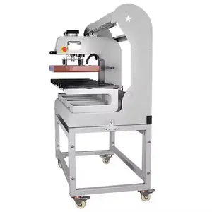 factory price heat press machine for t-shirt /jeans /underwear/ underpant /jersey/shoes/women dress /jacket flat hot press