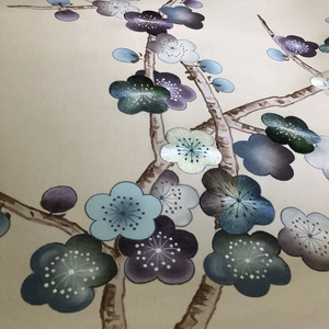 <span class=keywords><strong>Papier</strong></span> <span class=keywords><strong>peint</strong></span> en soie <span class=keywords><strong>multicolore</strong></span>, tapisserie avec fleurs brodées à la main, m - Product Image 2