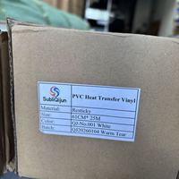 Rollo de Vinilo Termotransferible de PVC SubliQijun para Plotter de Corte con Longitud Personalizada