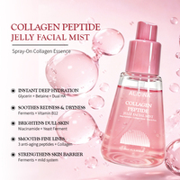 Spray hydratant, éclaircissant et apaisant pour le visage à base de collagène en peptides, marque privée GZ