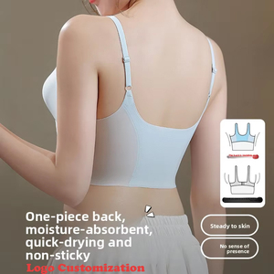 <span class=keywords><strong>Sujetador</strong></span> de soporte suave ultrafino tipo gelatina personalizado con realce transpirable sin costuras, para busto pequeño, espalda hermosa, diseño básico - Product Image 4