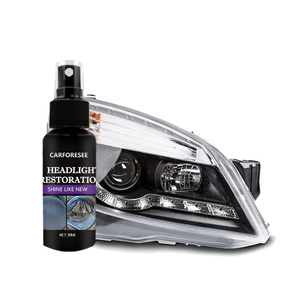 Kit Professionale per il Ripristino dei <span class=keywords><strong>Fari</strong></span> Auto: <span class=keywords><strong>Spray</strong></span> da 30ml + Rivestimento Cristallino da 10ml per Riparazione e Lucidatura dei <span class=keywords><strong>Fari</strong></span>, Ripristina come Nuovo - Product Image 2