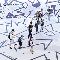 L'arène de la machine VR d'arcade d'E-sports de la station spatiale 9D VR de jeux de tir de Metaverse d'amusement de LEKEVR grande libèrent