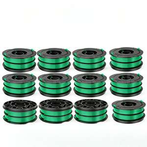 12PCS Set DF-080 String <b>Trimmer</b> <b>line</b> Spool Replacement for Black & Decker GH1100 GH1000 GH2000 30ft 0.080" Dual Auto-Feed Spool - Product Image 1