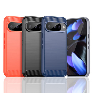 Funda Protectora Trasera de TPU Suave con Fibra de Carbono a Prueba de Golpes para Teléfono <span class=keywords><strong>Sony</strong></span> <span class=keywords><strong>Xperia</strong></span> <span class=keywords><strong>1</strong></span> II 5 <span class=keywords><strong>Xperia</strong></span> ACE para Google Pixel 10 9 <span class=keywords><strong>Pro</strong></span> XL - Product Image 1