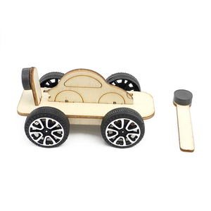 Kinderen Experimenteren Self-Made Trolley Diy Assemblage Educatieve Leerlingen Maken <span class=keywords><strong>Puzzel</strong></span> Handgemaakt Autospeelgoed - Product Image 3