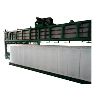 Qualität China-Fabrik große Kapazität kommerzielle industrielle Flockenröhre Platte Würfelblock Eis Herstellung Eis Block Maschine Preis zu verkaufen