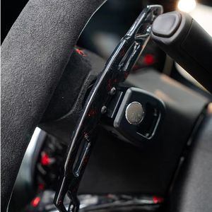 <span class=keywords><strong>Volant</strong></span> en carbone rouge forgé à LED personnalisé pour modèles <span class=keywords><strong>AMG</strong></span> a C E GLE GLC S CLA 2015-2024 Upgrade - Product Image 3