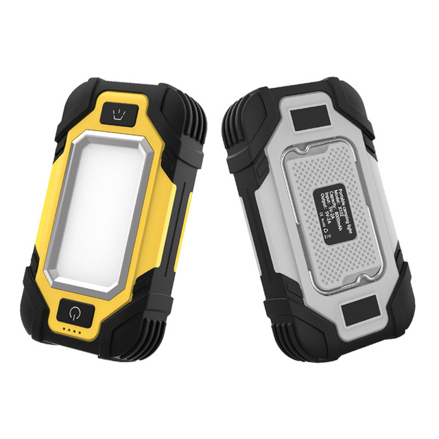 Led Work Lights Type-C Rechargeable 8000mAh Battery Magnetic Mechanic Light Portable Worklight for Camping Car Repairing Working