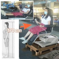 Table de massage multifonctionnelle au design moderne avec réglage électrique et conception pliable pour utilisation en salon, école, hôtel et atelier