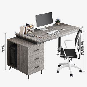<span class=keywords><strong>Escritorio</strong></span> <span class=keywords><strong>Gamer</strong></span> de Alta Calidad para Computadora, Mesa de Juego para Oficina en Casa <span class=keywords><strong>con</strong></span> Cajón, Muebles de Oficina - Product Image 2