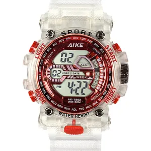 AIKE 1862 big screen wristwatches waterproof 30M facotry price sport OEM digital watches