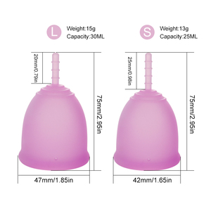 Disque menstruel pliable réutilisable en silicone de qualité médicale <span class=keywords><strong>pour</strong></span> femme avec stérilisateur - Product Image 5