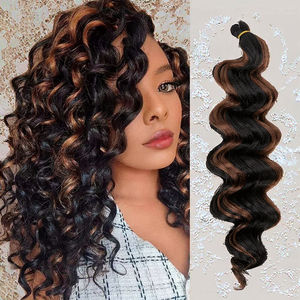Extensiones de Cabello Trenzado Pre-Adheridas <span class=keywords><strong>Kima</strong></span> Ocean Wave de 18 Pulgadas de Alta Calidad Vivian, 100% Fibra Kanekalon, Doble Trama a Máquina, Químicas - Product Image 3