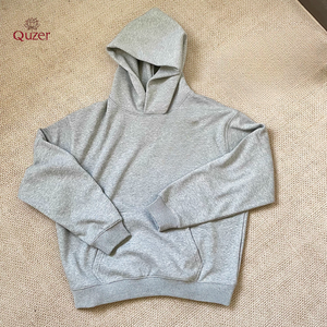 Felpa con Cappuccio Oversize Personalizzabile di Alta Qualità, 500g Cotone Pesante, Senza Cordoncini, Streetwear da <span class=keywords><strong>Uomo</strong></span> con Logo Personalizzato - Product Image 2