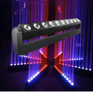 Factory Price 10x40W Dj Strobe Bar Beam Effect Disco Stage Led Laser Moving Head Light For Wedding