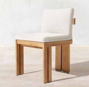 Juego de Muebles de Madera de Teca Natural para Patio o Restaurante, Mesa y Sillas para 6, 8 o 10 Personas, Juego de Comedor de Madera para Exteriores - Product Image 3