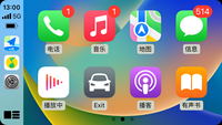 Dekoder carplay nirkabel Universal, modul carplay cerdas layar mobil asli ditingkatkan