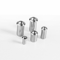 Billes de piston à ressort en cuivre/acier inoxydable personnalisées en usine