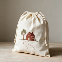 Sac à cordon en toile durable et écologique, léger, pliable, grand format, décontracté, pour le sport, la gym, le yoga, les voyages