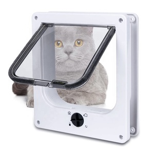 Puerta <span class=keywords><strong>para</strong></span> mascotas con cerradura giratoria <span class=keywords><strong>de</strong></span> 4 vías, interruptor giratorio <span class=keywords><strong>para</strong></span> puerta <span class=keywords><strong>de</strong></span> gato, puede controlar la dirección <span class=keywords><strong>de</strong></span> <span class=keywords><strong>acceso</strong></span>, perrera <span class=keywords><strong>para</strong></span> <span class=keywords><strong>gatos</strong></span>, puerta <span class=keywords><strong>para</strong></span> <span class=keywords><strong>gatos</strong></span> - Product Image 2