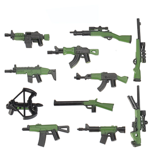 All'ingrosso Mini militare WW1 WW2 figure German US esercito <span class=keywords><strong>Commando</strong></span> soldato con armi pistole Swat blocchi di costruzione giocattolo per bambini - Product Image 3