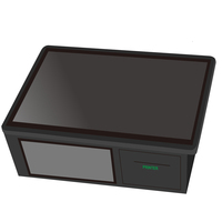 Tablette de point de vente android pos de 10.1 pouces caisse enregistreuse tout en terminal pos pour projet