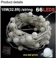 Haute qualité DC5V 12V 24V couleur unique couleur LED Pixel Module Mini point guirlande lumineuse pour une utilisation en extérieur 30 50 40mm