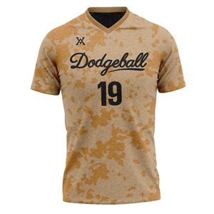 Maillots de Dodgeball Premium Anti-Transpiration avec Logo Personnalisé pour Équipes – Maillot Fernando <span class=keywords><strong>Valenzuela</strong></span> Dodgers - Product Image 1