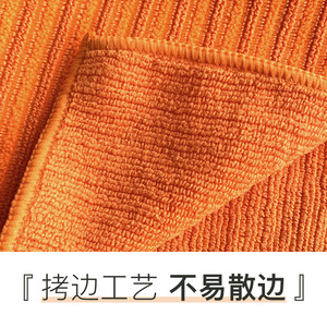 Microfiber Cleaning Cloth Square Stripe Kitchen Absorbent Stain Removing Durable Multi Use - Product Image 3
