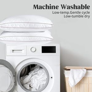 Oreillers en <span class=keywords><strong>duvet</strong></span> de luxe pour la maison et l'hôtel, vente en gros d'usine, inserts d'oreillers 20x20 pouces - Product Image 5