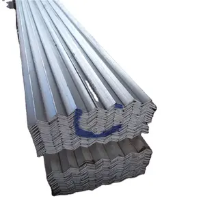 Estructura de construcción de acero de ángulo igual laminado en caliente Q235 Q355 A36 A52 SS400 S235JR R de alta calidad