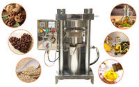 Nouvelle machine d'extraction d'huile hydraulique 20 kg/h pour l'extraction d'huile d'avocat, de soja et de colza utilisée dans les usines de traitement de l'huile