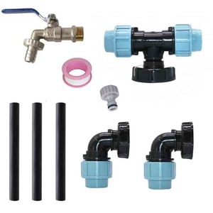 Robinet à filetage interne 1/2 ", 3/4 ", 1 " pour robinet de jardin en laiton, adaptateur de vidange de réservoir IBC, robinet de connexion rapide pour jardin - Product Image 3