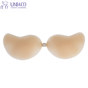Sujetador sin tirantes reutilizable de silicona 100% en forma de <span class=keywords><strong>mango</strong></span>, sexy, sin aros, para verano, disponible en varios colores y tallas - Product Image 2