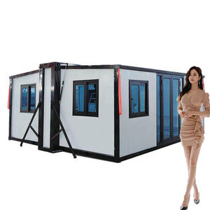Maison préfabriquée en conteneur avec emballage plat 20ft 40ft Maison pliante extensible avec couleur personnalisée - Product Image 6