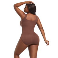 Usine sans couture tricoté Shapewear ventre contrôle Corsets grande taille taille formateur Body Shapers pour femmes body quotidien