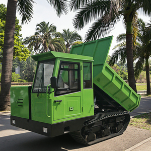 High Quality 5 Crawler Mini <b>Dumper</b> <b>Track</b> Truck Self-loading Vehicle for Farms Palm Groves 2 Emission New - Product Image 1