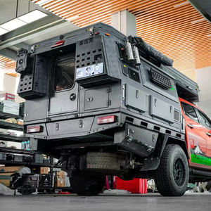 Camper à plateau sur quatre roues, <span class=keywords><strong>camping</strong></span>-<span class=keywords><strong>car</strong></span>, <span class=keywords><strong>camping</strong></span>-<span class=keywords><strong>car</strong></span> relevable pour camions de taille moyenne et grande - Product Image 4