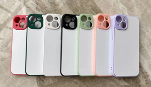 Ốp điện thoại trắng trơn in chuyển nhiệt TPU nhiều màu sắc, dành cho iPhone 15 Pro, iPhone 14, iPhone 16 - Product Image 2