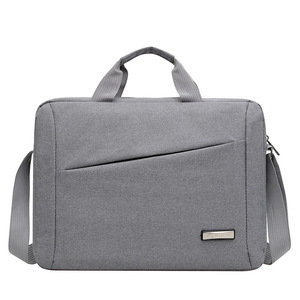 Sac pour ordinateur portable unisexe multi-poches en nylon imperméable avec fermeture éclair, étui de protection portable en tissu Oxford pour voyage et école, vente en gros - Product Image 1