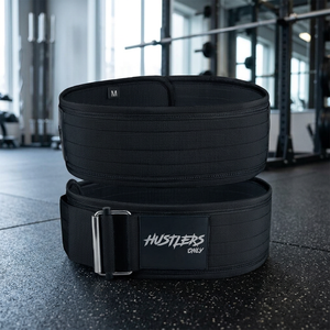 Ceinture de musculation auto-bloquante pour hommes et femmes - Noire, réglable, accessoire d'équipement de fitness pour la salle de sport - Product Image 3