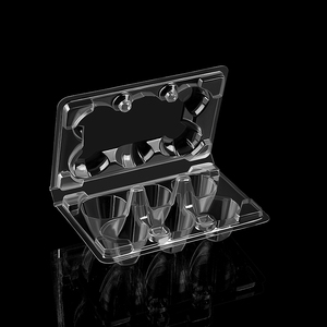 Tùy Chỉnh Chim Cút Khay Trứng Bao Bì Hộp Nhựa Rõ Ràng Trong Suốt Chim Cút Trứng Lưu Trữ Vỏ <span class=keywords><strong>Clam</strong></span> Container Hộp Bán Buôn - Product Image 2