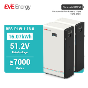 EVE 15kWh Off-Grid Solar Wall-<b>Mounted</b> Lithium <b>Battery</b> Storage System with 51.2V and 10-20KW Output - Product Image 1
