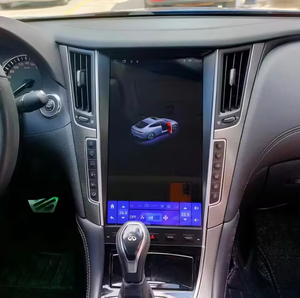 13.6'' Qualcomm Android 12 Car for Stereo <strong>with</strong> Built-in GPS &amp; <strong>CD</strong> <strong>Player</strong> for Infiniti Q50/Q50L 2015-2019 Dashboard Mount - Product Image 2