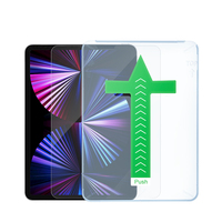 Protection d'écran en verre trempé anti-rayures 9H pour tablette, kit d'installation facile pour iPad Mini Pro Air 8.9 10.9 11 pouces
